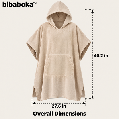 bibaboka™ WaveNest Quick-Dry Changing Poncho