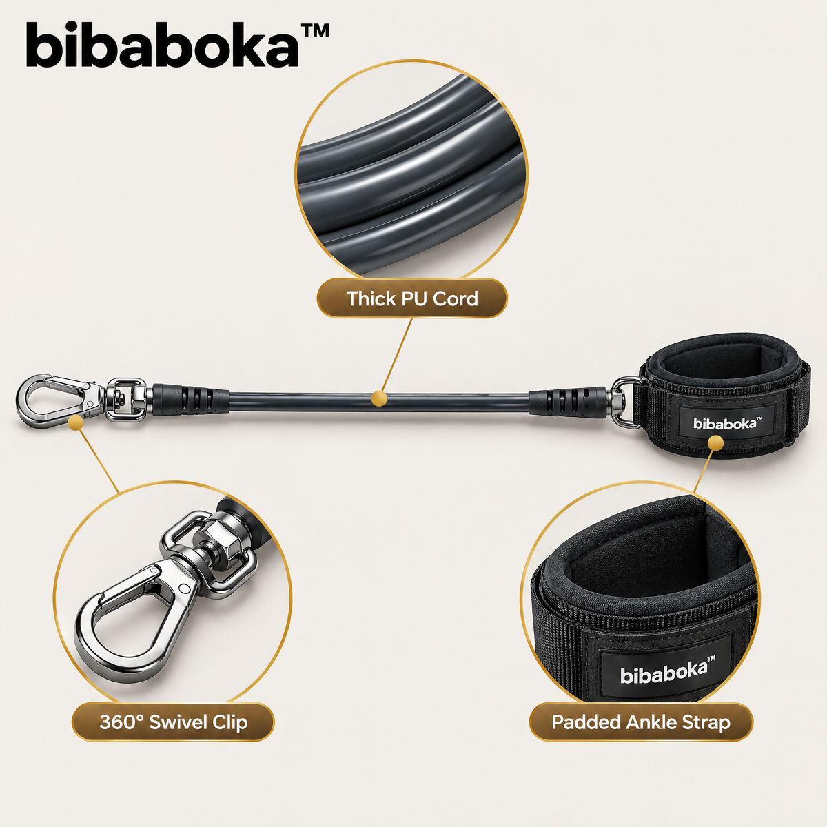 bibaboka™ SurfLock Board Leash