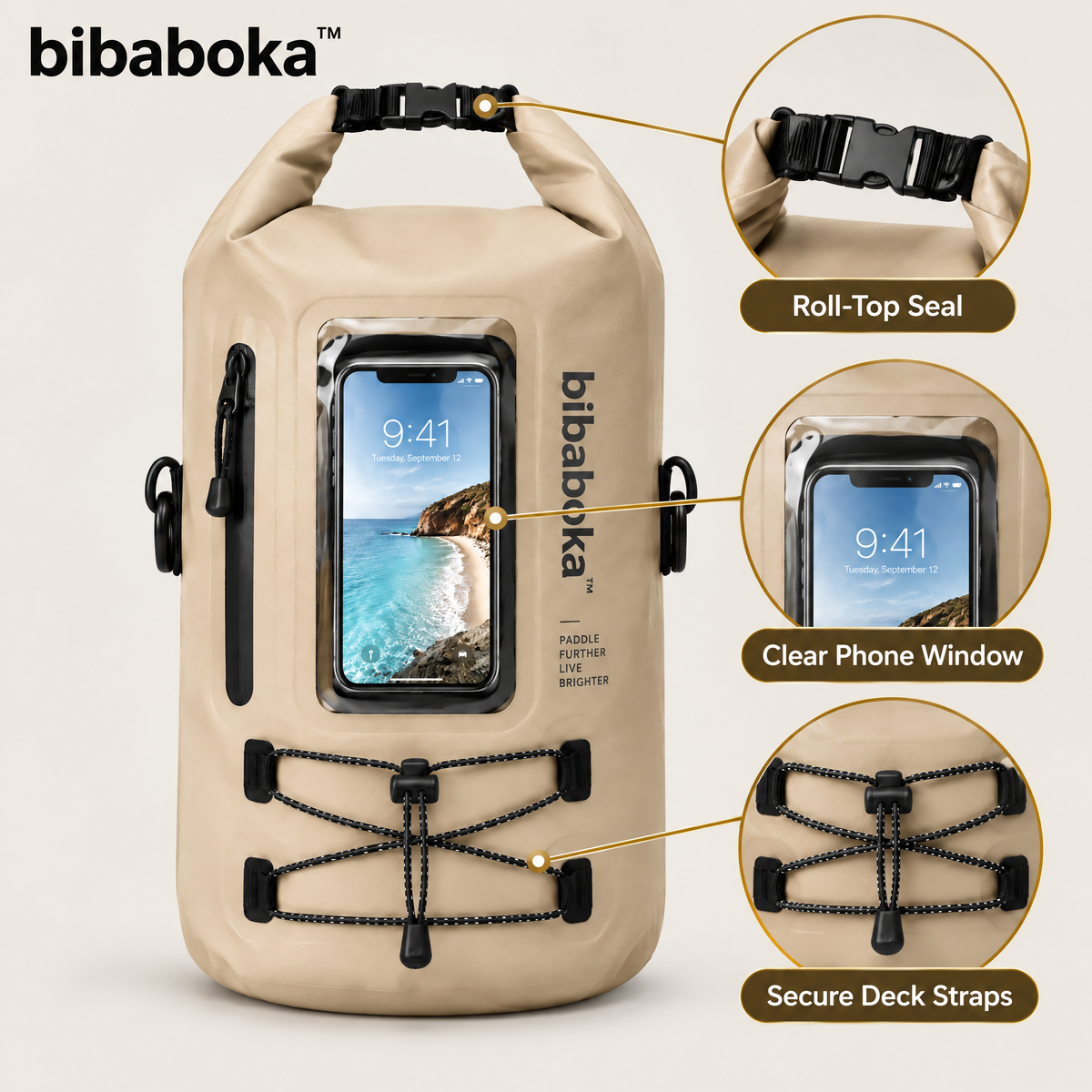 bibaboka™ DeckWave SUP Deck Bag